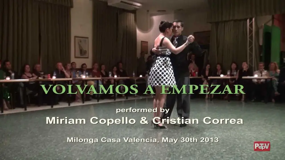 Video thumbnail for VOLVAMOS A EMPEZAR - Miriam Copello & Cristian Correa