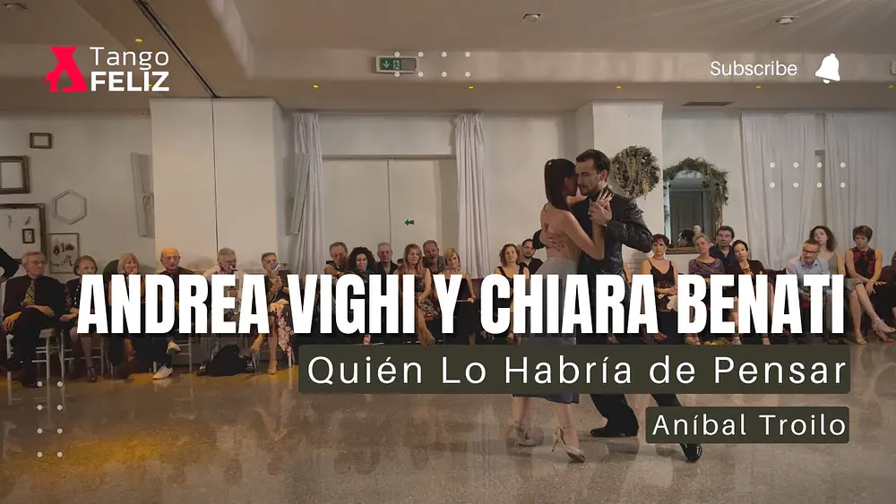 Video thumbnail for Andrea Vighi y Chiara Benati - Quien lo abria de pensare - Anibal Troilo