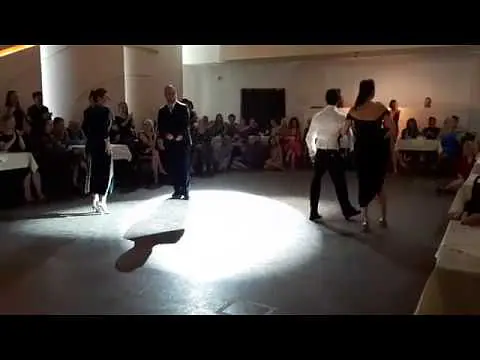 Video thumbnail for Juan Martin Carrara & Stefania Colina, Stanislav Fursov & Ekaterina Simonova, PermTangoFest-2019