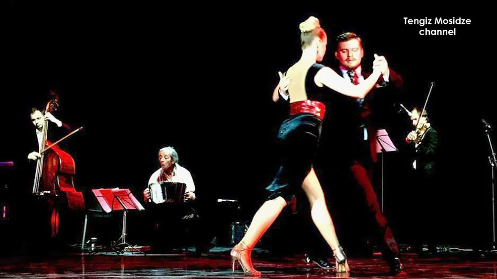 Video thumbnail for Tango "El Ingeniero". Vera Gogoleva and Denis Kozinov with “Silencio” and “Solo Tango“ orchestras.