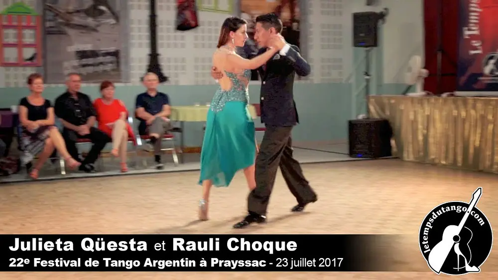 Video thumbnail for Sin Rumbo Fijo - Julieta Qüesta et Rauli Choque - Festival de Prayssac 2017