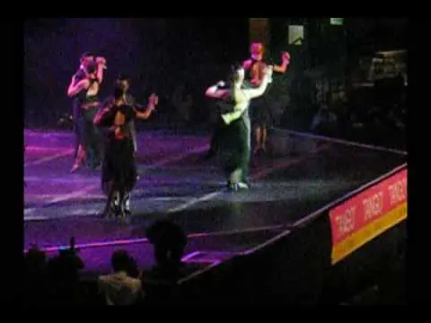 Video thumbnail for Mundial de Tango Salon 2009 FINAL - Johana Copes y su ballet Part 2