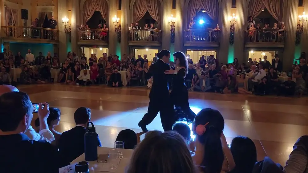 Video thumbnail for Argentine tango: Marcela Duran & Carlos Barrionuevo - Don Agustín Bardi
