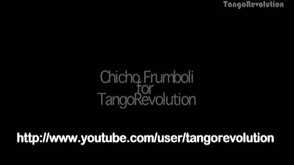 Video thumbnail for Chicho Frumboli - spot TangoRevolution