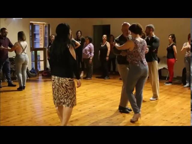 Video thumbnail for "Caminar el Tango por primera vez" clase con Konstantinos Chalntoupis & Effie Zarogianni