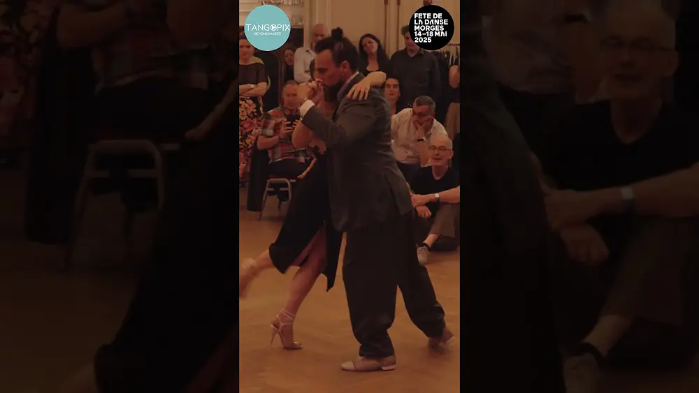 Video thumbnail for MILONGA LA FLORCITA '25 MORGES - Virginia Cutillo & Juan Cantone dance Aníbal Troilo - Torrente