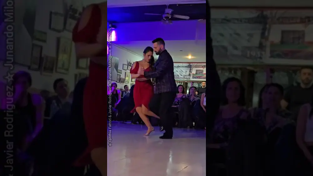 Video thumbnail for CYNTHIA FATTORI & JAVIER RODRIGUEZ ☆ Para dos (Pugliese) ☆