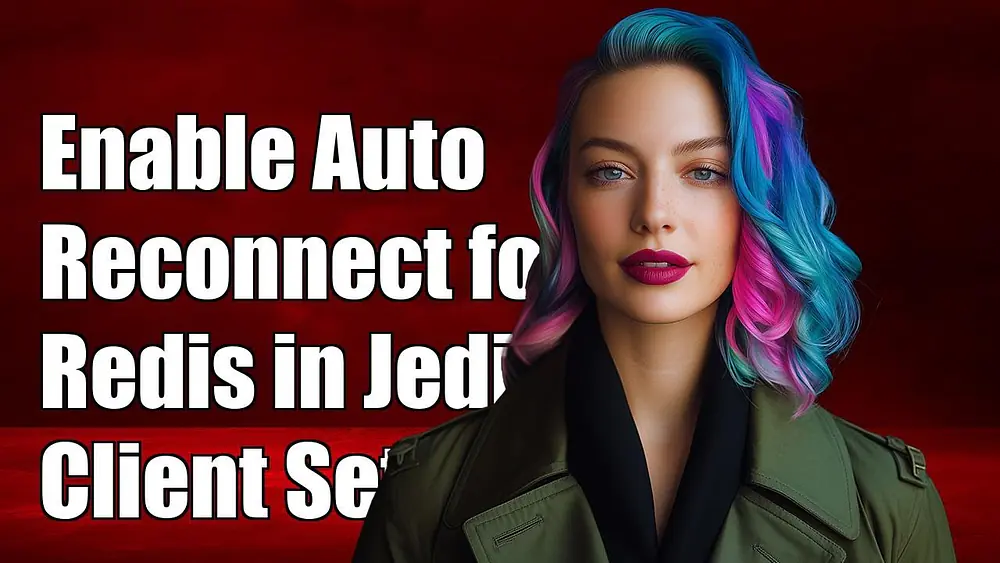 Video thumbnail of How to Enable Auto Reconnect for Redis Connection in Jedis Client