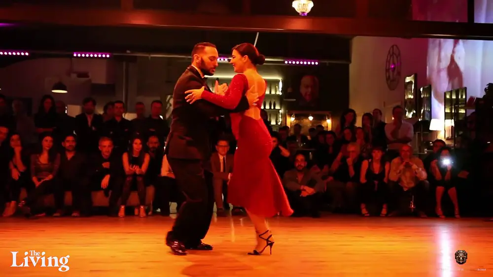 Video thumbnail for Loukas Balokas-Georgia Priskou, Rie Payaso, The Living milonga Rome