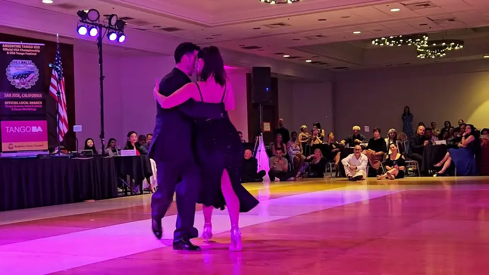 Video thumbnail for Los Totis - Virginia Gomez & Christian Márquez at ATUSA farewell milonga