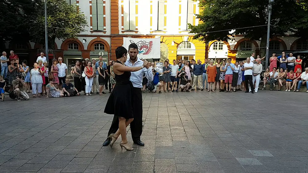 Video thumbnail for Cesar Agazzi & Uva Viginia ❤@ Tangopostale : Festival Tango à Toulouse - Tango : Pasional (Pugliese)