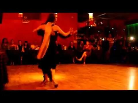 Video thumbnail for Daniel Juarez y Alejandra Armenti perform for Milonga Solidaria at El Beso no2 3463