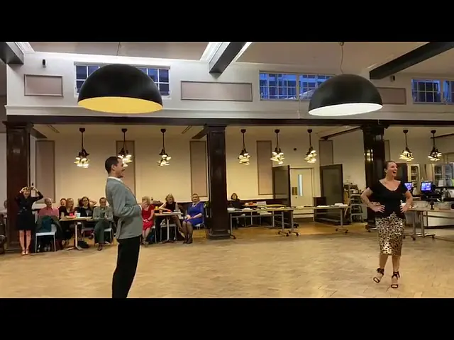 Video thumbnail for La milonga que faltaba, Donato - Lagos, by Romina Godoy & Hernán Brusa