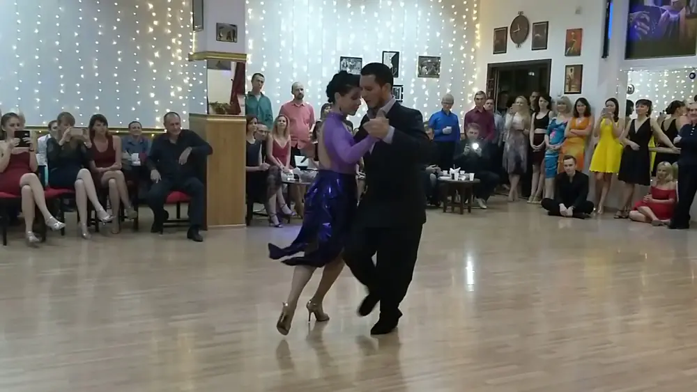 Video thumbnail for JULIA GORIN & JONATAN BAEZ 14.10.2017 - Tango-territory - 3