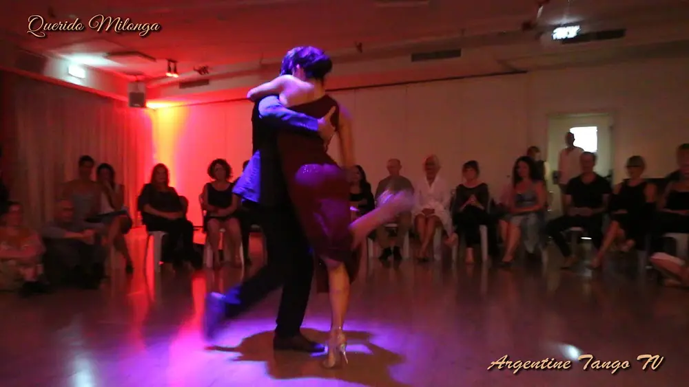 Video thumbnail for Lorena Tarantino y Gianpiero Ya Galdi  - Tango - (1/4) - Querido Milonga, Tel-Aviv - 17-09-2019