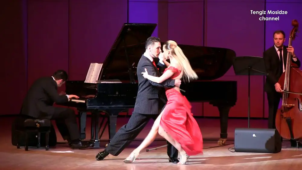 Video thumbnail for Tango "Mala Junta". Anna Gudyno and Kirill Parshakov with "Solo Tango Orquesta". Танго 2016.