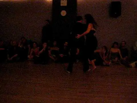 Video thumbnail for Silvina Valz and Ciko Tanik Performing the Tango @ Tango Cafe