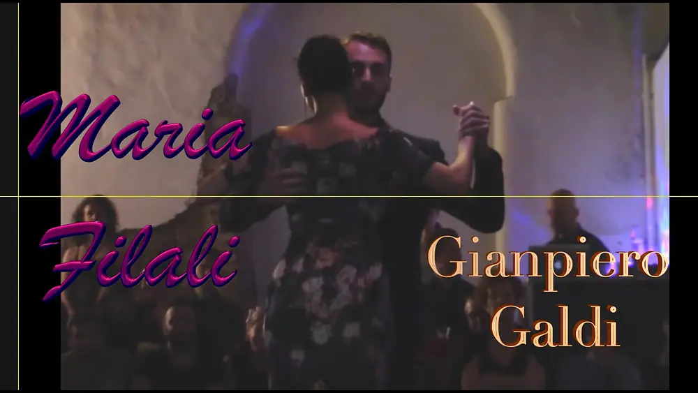 Video thumbnail for Bailando Me Diste Un Beso - F. Canaro - Maria Filali Y Gianpiero Galdi