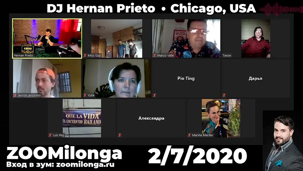 Video thumbnail for ZOOMILONGA DJ Hernan Prieto 02/07/2020