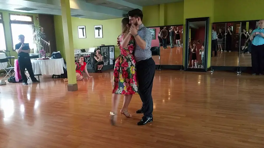 Video thumbnail for Argentine tango workshop:Maja Petrović & Marko Miljević - Giros and sacadas in close embrace