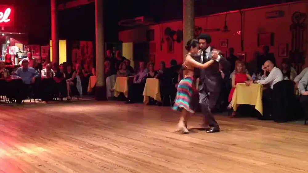 Video thumbnail for Julio Alvarez&Yailet Suarez 3/3 Milonga. Club Gricel. Buenos Aires