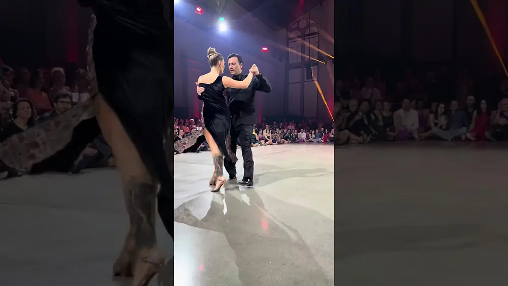 Video thumbnail for Leandro Oliver & Mariana Montes dance 1 - Torino Tango Festival 2025