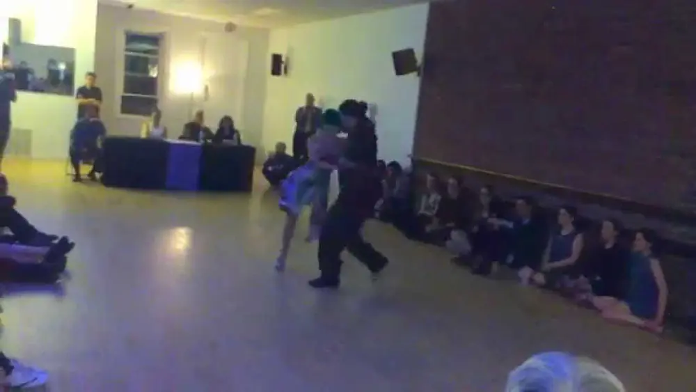 Video thumbnail for Donato Juarez and Carolina Del Rivero Tango Performance #3 in Ann Arbor 11-8-2014