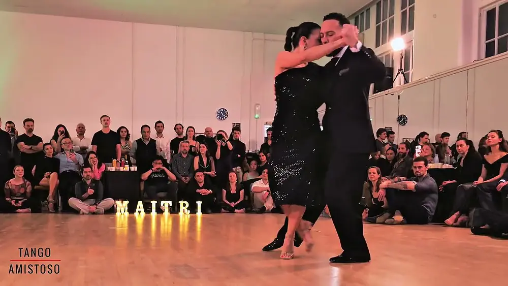 Video thumbnail for Loukas Balokas and Georgia Priskou, Color Cielo - Juan D'Arienzo, Milonga Maitri, London 2025 (1/5)