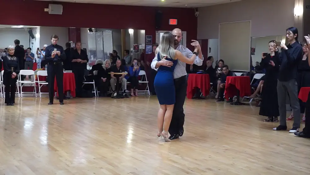 Video thumbnail for Lorena González Cattáneo & Gastón Camejo Tango Lesson Demo 2018 April 13