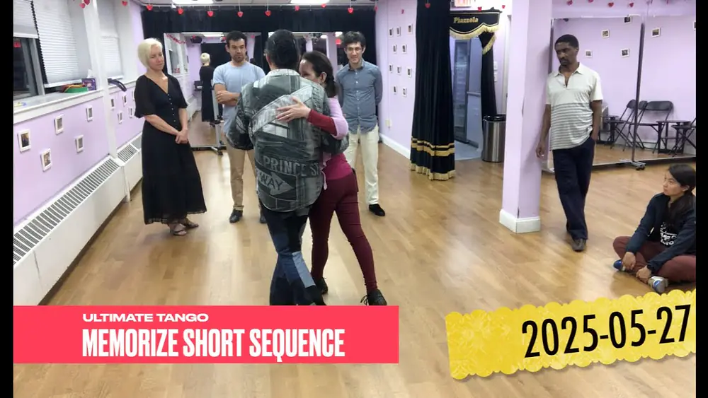 Video thumbnail of Ultimate Tango - Short Sequences: Americana Entry, Block, Barrida, Gancho & Overturned Back Cross