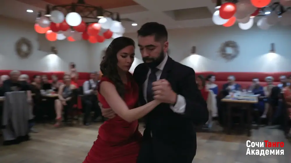 Video thumbnail for Damian Mechura & Elizaveta Tavrovskaya, Flor de Tango (Osvaldo Pugliese). Sochi Tango Academy