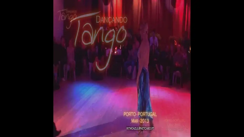 Video thumbnail for Dançando Tango - Alejandra Mantiñan e Leandro Palou 3/5