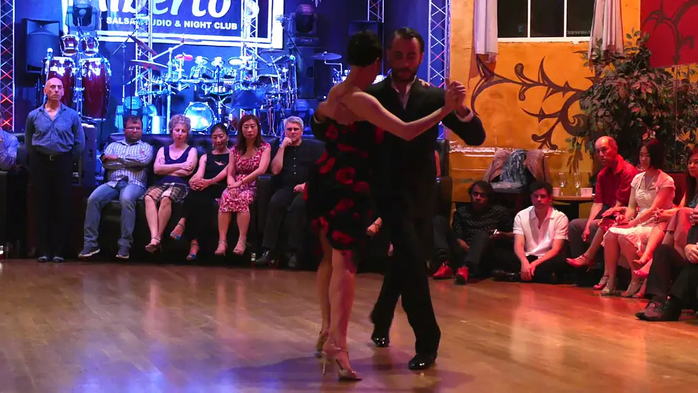Video thumbnail for Maria Filali & Gianpiero Galdi @ Milonga @ Alberto's 2017 April 23 Demo 1 of 3