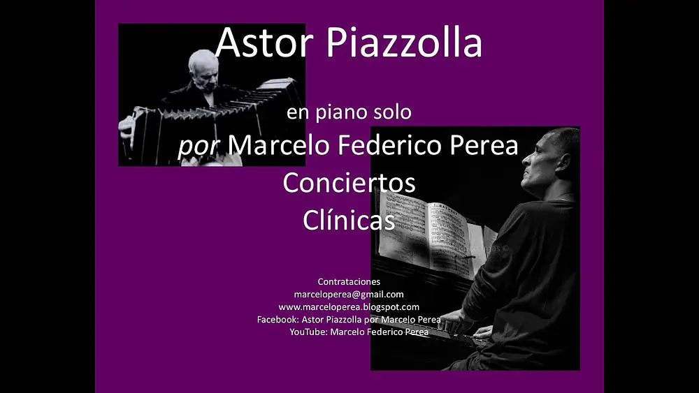 Video thumbnail for Adiós Nonino - Marcelo Perea