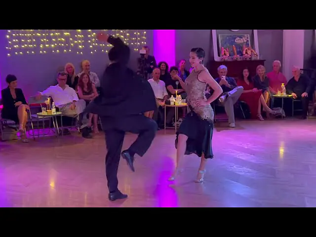 Video thumbnail for Yesica Esquivel & Ariel Leguizamon 3/4 - 2 Corazones Tango Accademia Rimini - 24/11/23