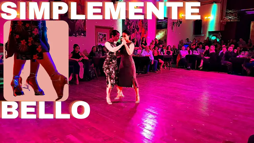 Video thumbnail for Disfruta del tango baile de tacos altos Corina Herrera, Ines Mussopappa en Pipi Cucu Milonga