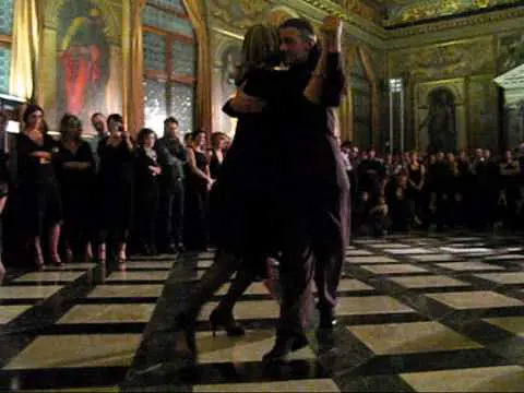 Video thumbnail for Tango Milonguero - Ana Maria Schapira e Claudio Ruberti Biblioteca Marciana Venezia