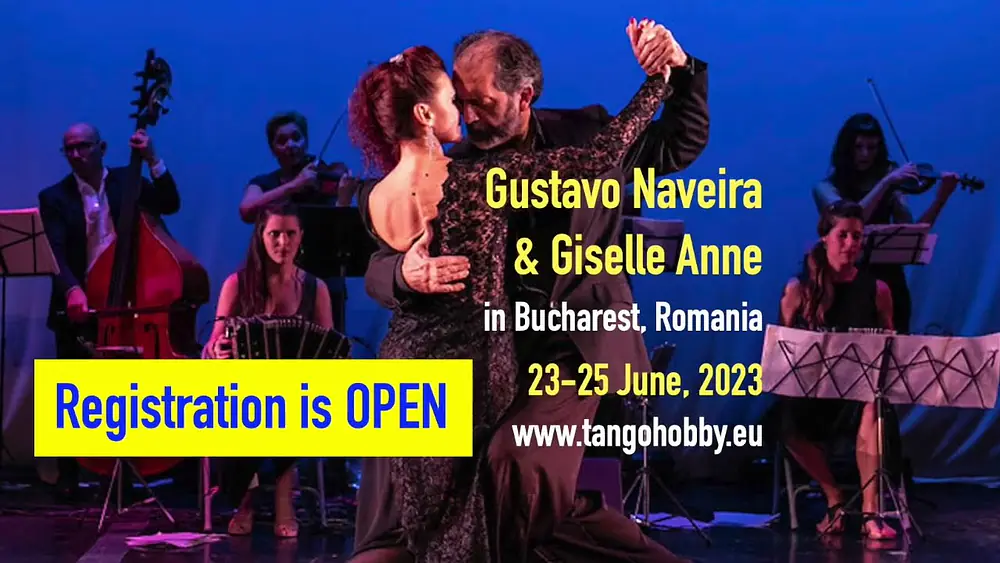 Video thumbnail for Gustavo Naveira & Giselle Anne in Bucharest, Romania - Tango Ambassadors 6 part of Europe Tour 2023