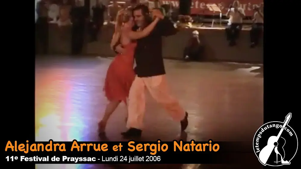 Video thumbnail for La guitarrera - Alejandra Arrue & Sergio Natario - Prayssac 2006