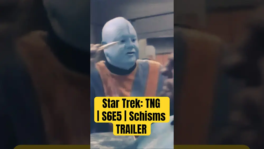 Video thumbnail of Star Trek: The Next Generation | S6E5 | 'Schisms' #trailers #startrektng #entertainment #trekkie