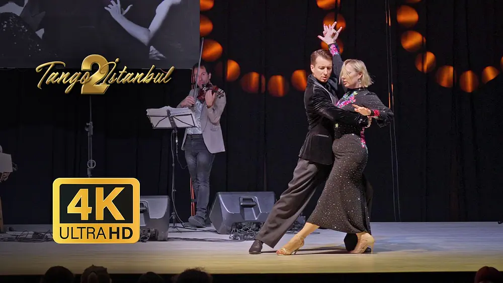 Video thumbnail for Patricia Cisowka Grzybek & Jakub Grzybek – Elegant Tango with Live Orchestra