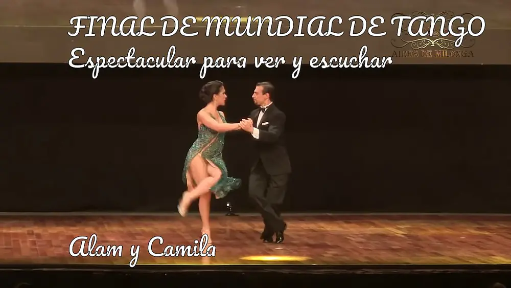 Video thumbnail for Descubre el baile de Mundial de Tango Buenos 2017  Final escenario Simone Facchini, Gioia Aballe