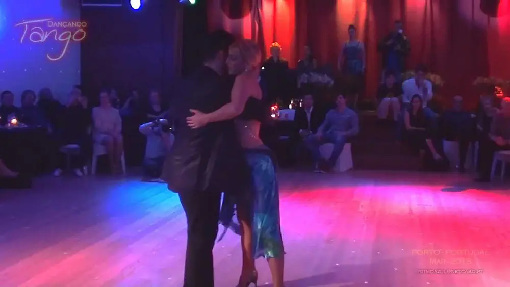 Video thumbnail for Dançando Tango - Mar. 2013 Alejandra Mantiñan e Nelson Pinto1/4