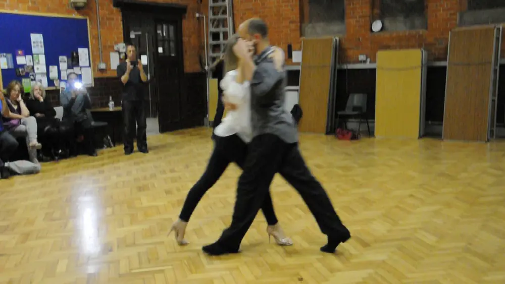 Video thumbnail for Gaston Cammejo & Lorena Cattaneo Class at Reading Tango Club