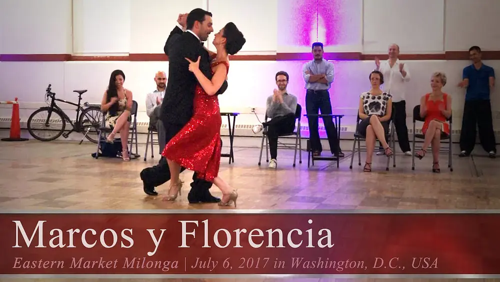Video thumbnail for Marcos Pereira y Florencia Borgnia (2/3) - La Serenata @ DC Eastern Market Milonga 2017.07.06