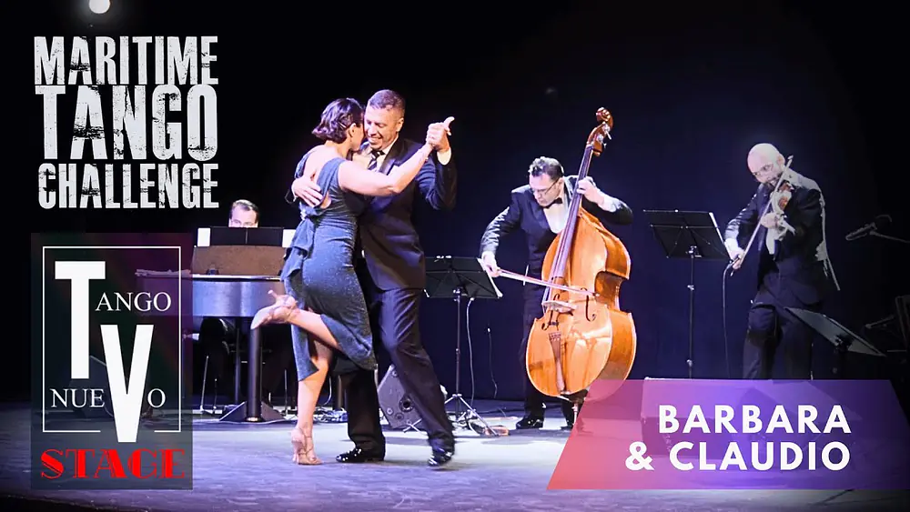 Video thumbnail for milonga - Barbara Carpino & Claudio Forte, Cuarteto Re!Tango LIVE - Koszalin Tango Festival 6/6