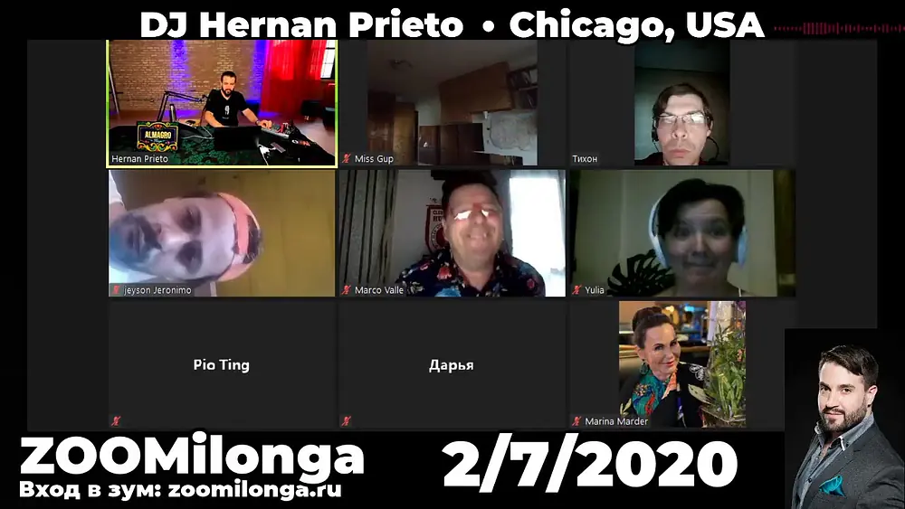 Video thumbnail for ZOOMILONGA DJ Hernan Prieto 02/07/2020
