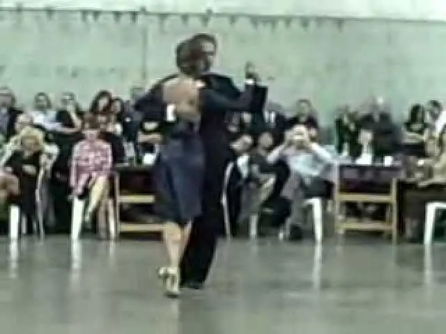 Video thumbnail for Milonga Del Moran ~ Fabian Peralta y Josefina Bermudez Avila ~ Sexteto Milonguero  Aug 31 2013