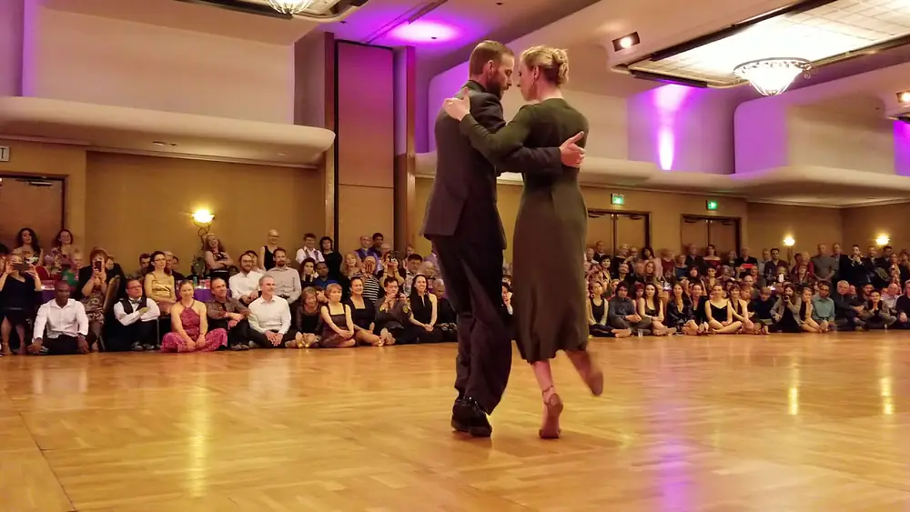 Video thumbnail for Liz & Yannick Vanhove - performance (2 of 2) at ValenTango on February 23, 2019