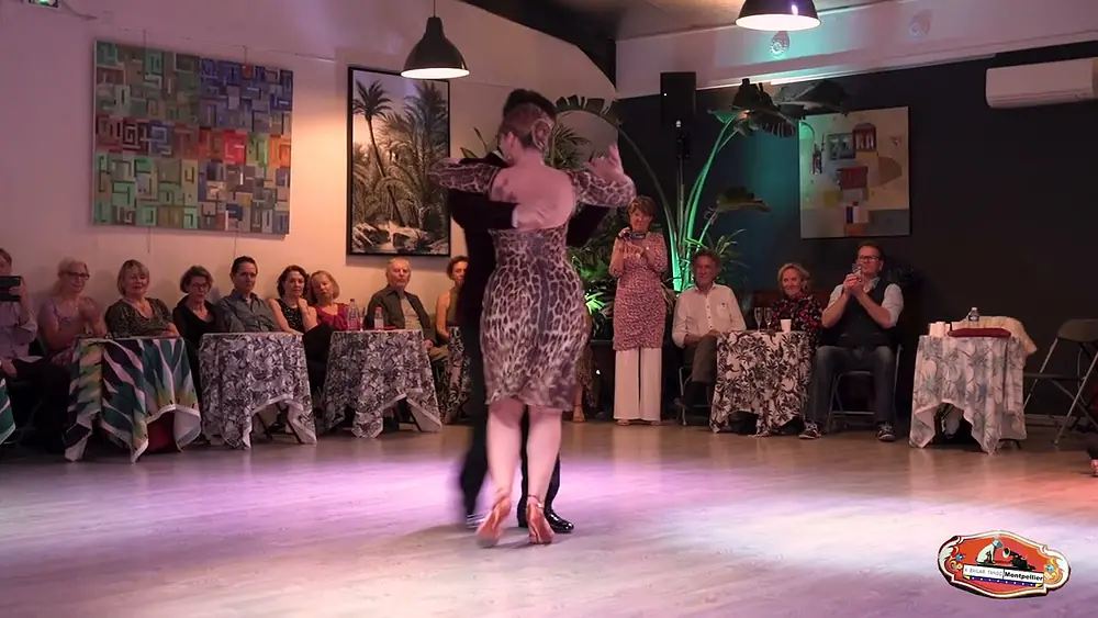 Video thumbnail for Maja Petrović & Marko Miljević – Mano brava – Milonga Feroz, El Salon de Tango Montpellier 04 feb 23